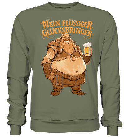 Mein Flüssiger Glücksbringer  - Premium Sweatshirt