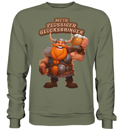 Mein Flüssiger Glücksbringer - Premium Sweatshirt