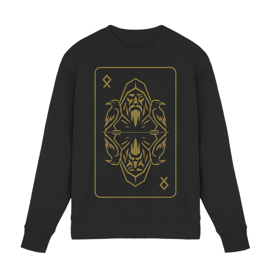 Runen Karte Odin - Premium Sweatshirt