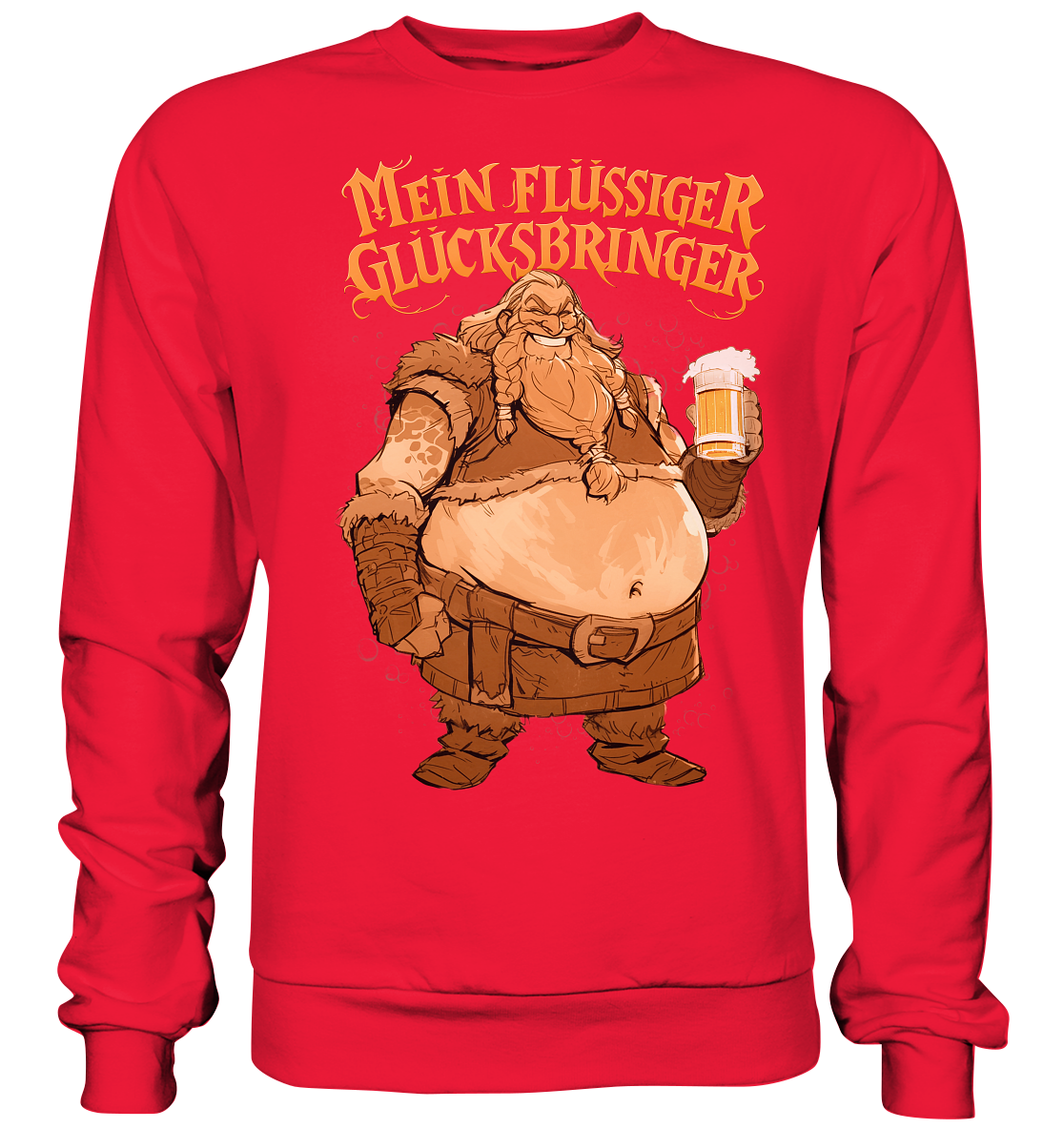 Mein Flüssiger Glücksbringer  - Premium Sweatshirt