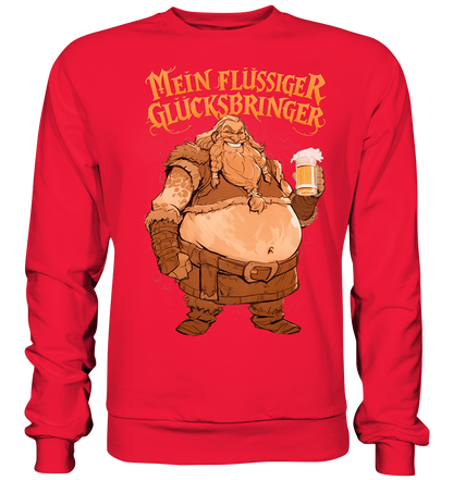 Mein Flüssiger Glücksbringer  - Premium Sweatshirt