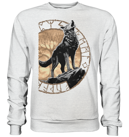 Wolf Yggdrasil  - Premium Sweatshirt