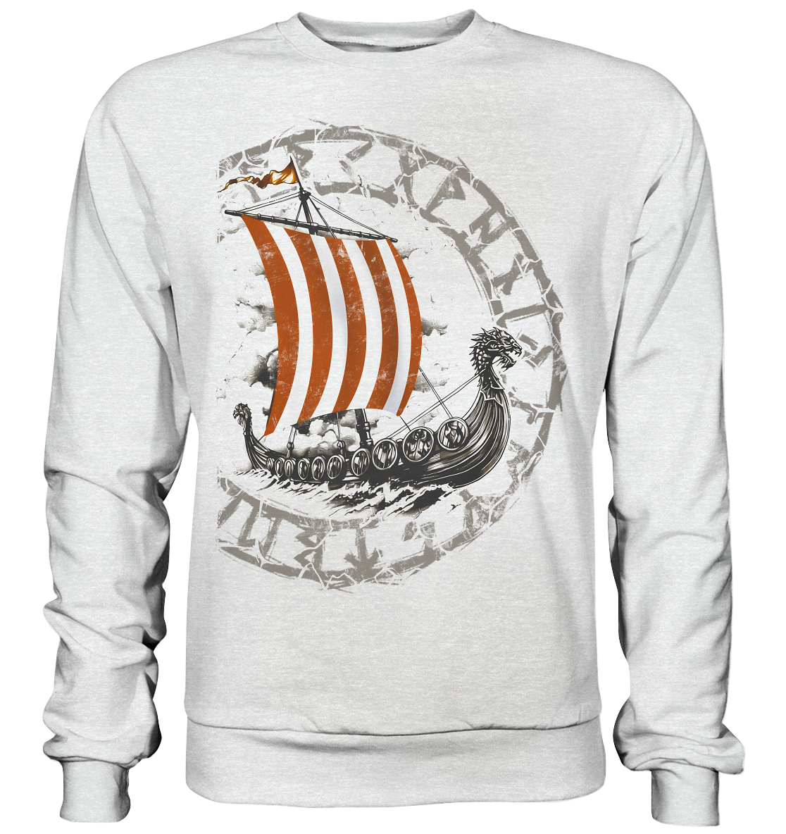 Drakkar Wikingerschiff - Premium Sweatshirt