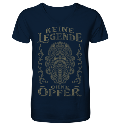 Keine Legende Ohne Opfer (AUGE) - V-Neck Shirt