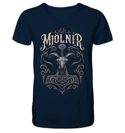 Mjölnir , Schädel - V-Neck Shirt