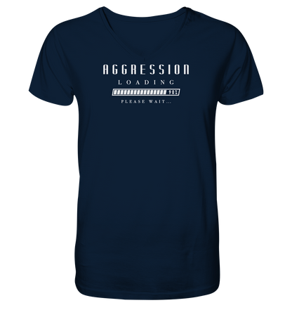Aggression Loading - V-Neck Shirt