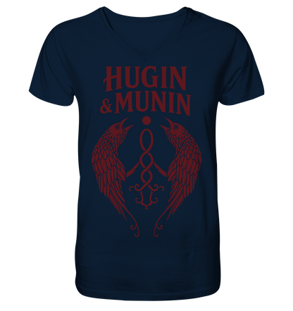 Hugin & Munin - V-Neck Shirt