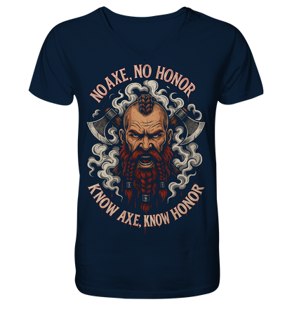 No Axe No Honor - V-Neck Shirt