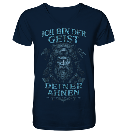 Ich Bin Der Geist Deiner Ahnen - V-Neck Shirt