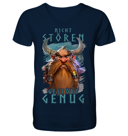 Nicht Stören Gestört Genug  - V-Neck Shirt