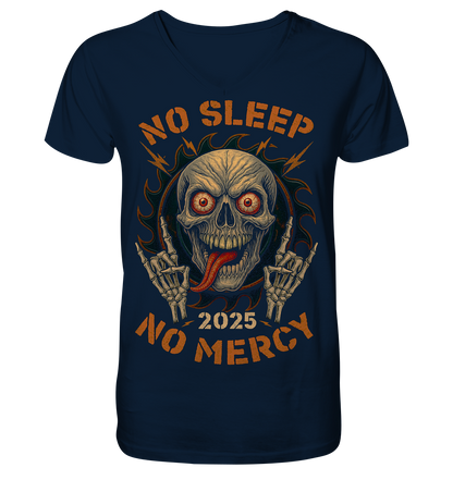 No Sleep No Mercy - V-Neck Shirt