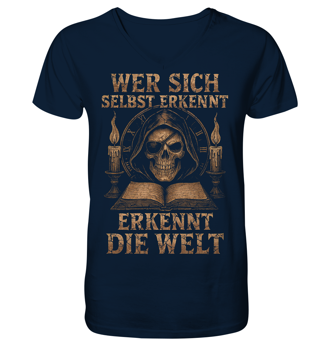 Wer Sich Selbst Erkennt  ... - V-Neck Shirt