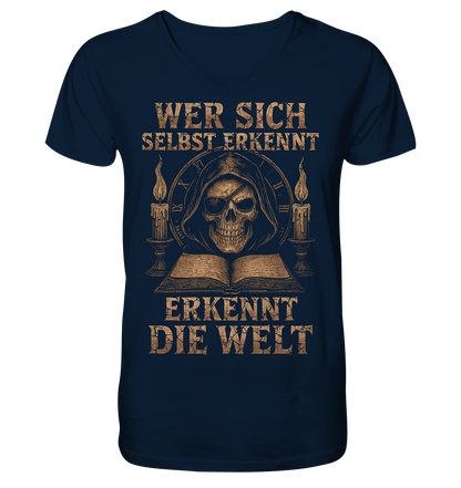 Wer Sich Selbst Erkennt  ... - V-Neck Shirt