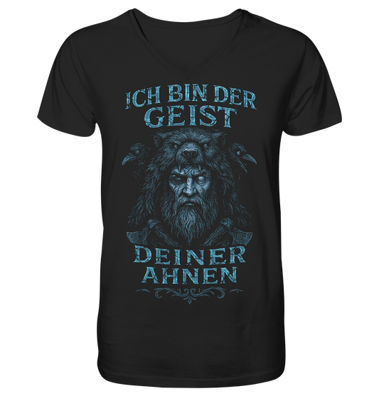 Ich Bin Der Geist Deiner Ahnen - V-Neck Shirt