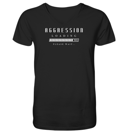 Aggression Loading - V-Neck Shirt