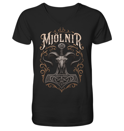 Mjölnir , Schädel - V-Neck Shirt