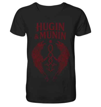 Hugin & Munin - V-Neck Shirt