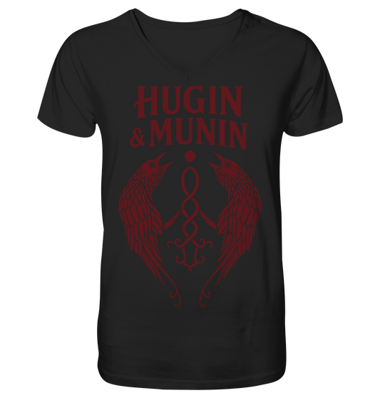 Hugin & Munin - V-Neck Shirt