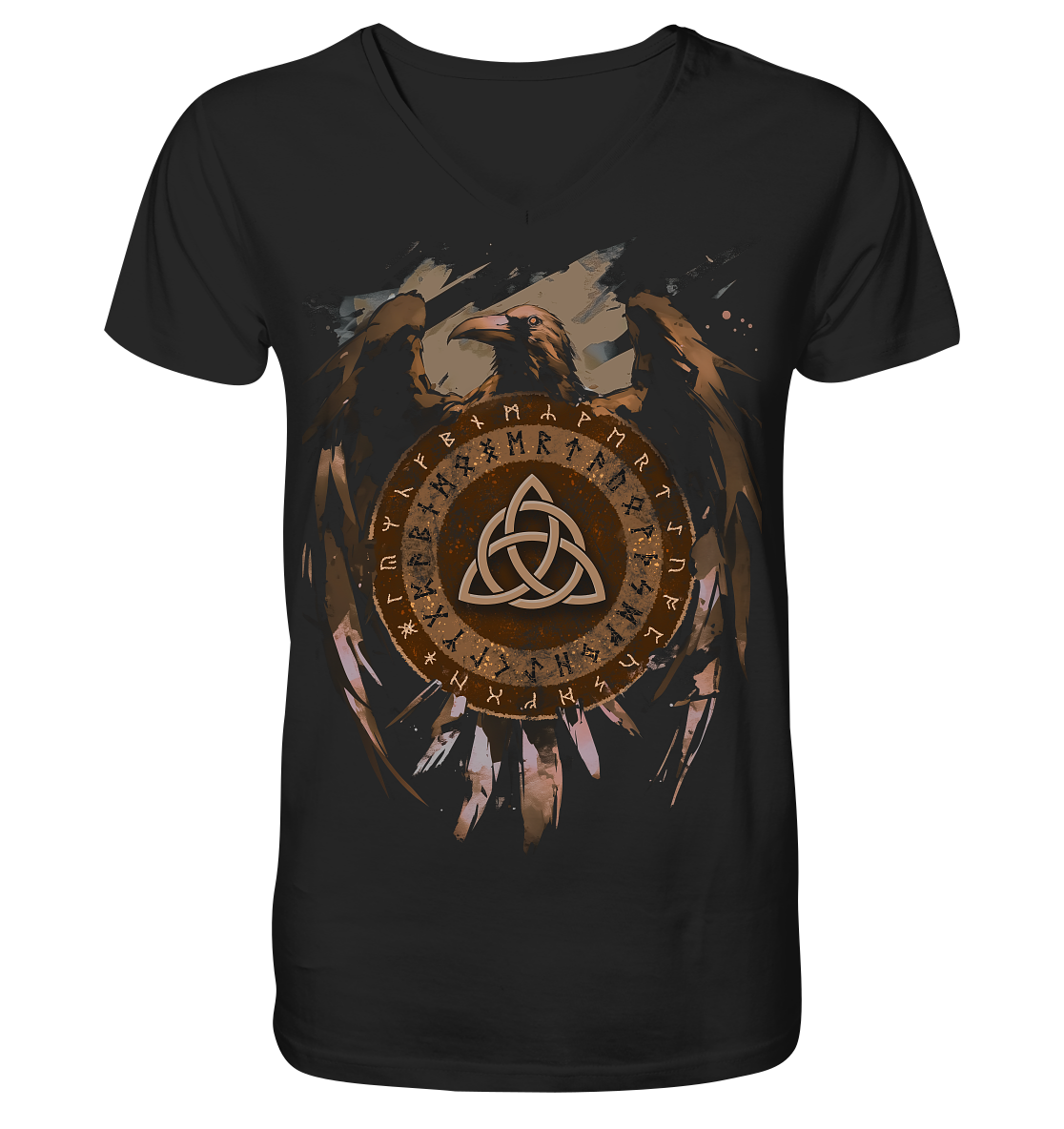 Triquetra / Rabe - V-Neck Shirt