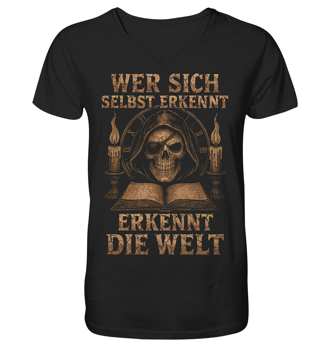 Wer Sich Selbst Erkennt  ... - V-Neck Shirt