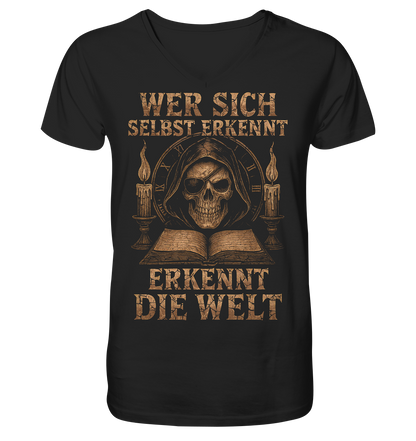 Wer Sich Selbst Erkennt  ... - V-Neck Shirt