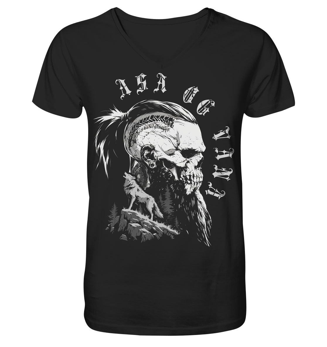 Asa Og Vana  - V-Neck Shirt