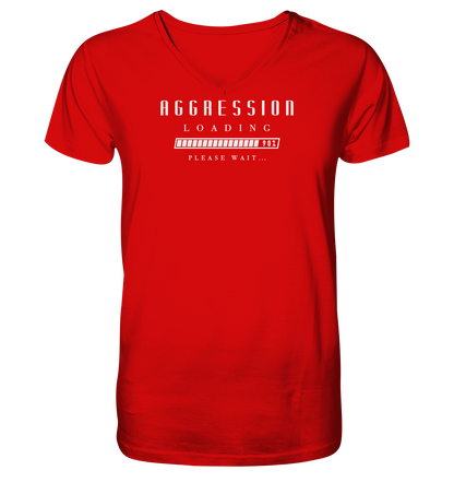 Aggression Loading - V-Neck Shirt
