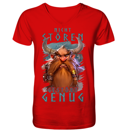 Nicht Stören Gestört Genug  - V-Neck Shirt