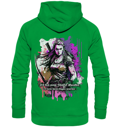 Shield Maiden Ich Lasse Meine Waffen Sprechen - Basic Unisex Hoodie