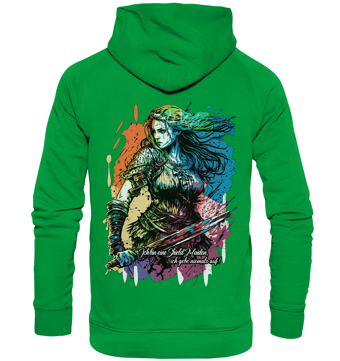 Shield Maiden Gib Nie Auf ! - Basic Unisex Hoodie