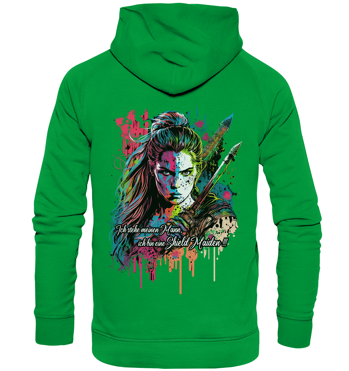 Shield Maiden Ich Stehe Meinen Mann - Basic Unisex Hoodie