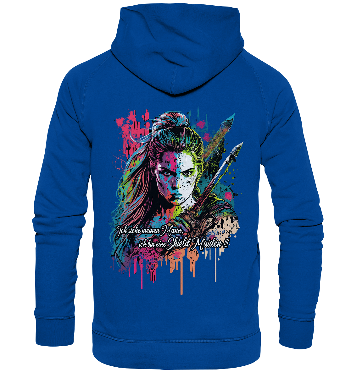 Shield Maiden Ich Stehe Meinen Mann - Basic Unisex Hoodie