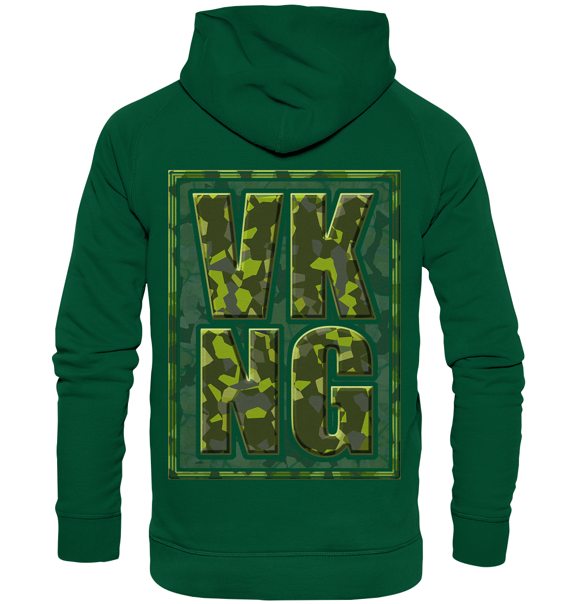 Wikinger Camouflage - Basic Unisex Hoodie