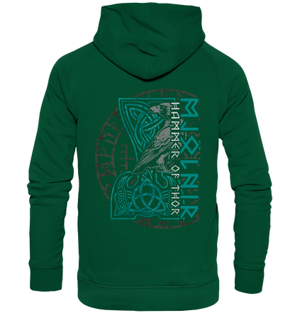 Mjölnir Hammer of Thor - Basic Unisex Hoodie