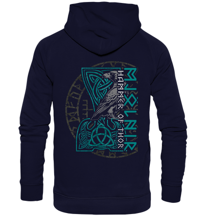 Mjölnir Hammer of Thor - Basic Unisex Hoodie