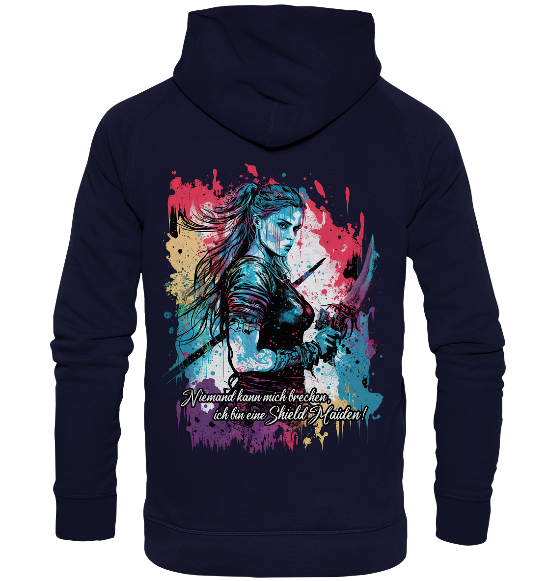 Shield Maiden Niemand Kann Mich Brechen - Basic Unisex Hoodie