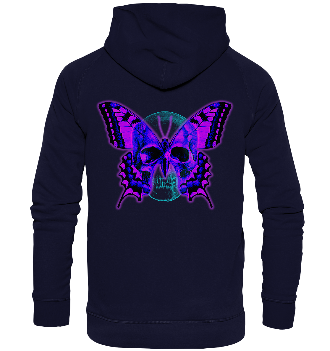 Butterfly Skull - Basic Unisex Hoodie