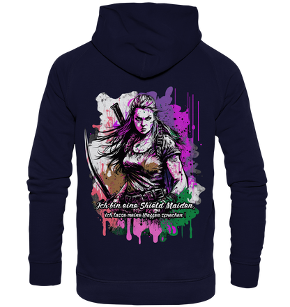 Shield Maiden Ich Lasse Meine Waffen Sprechen - Basic Unisex Hoodie