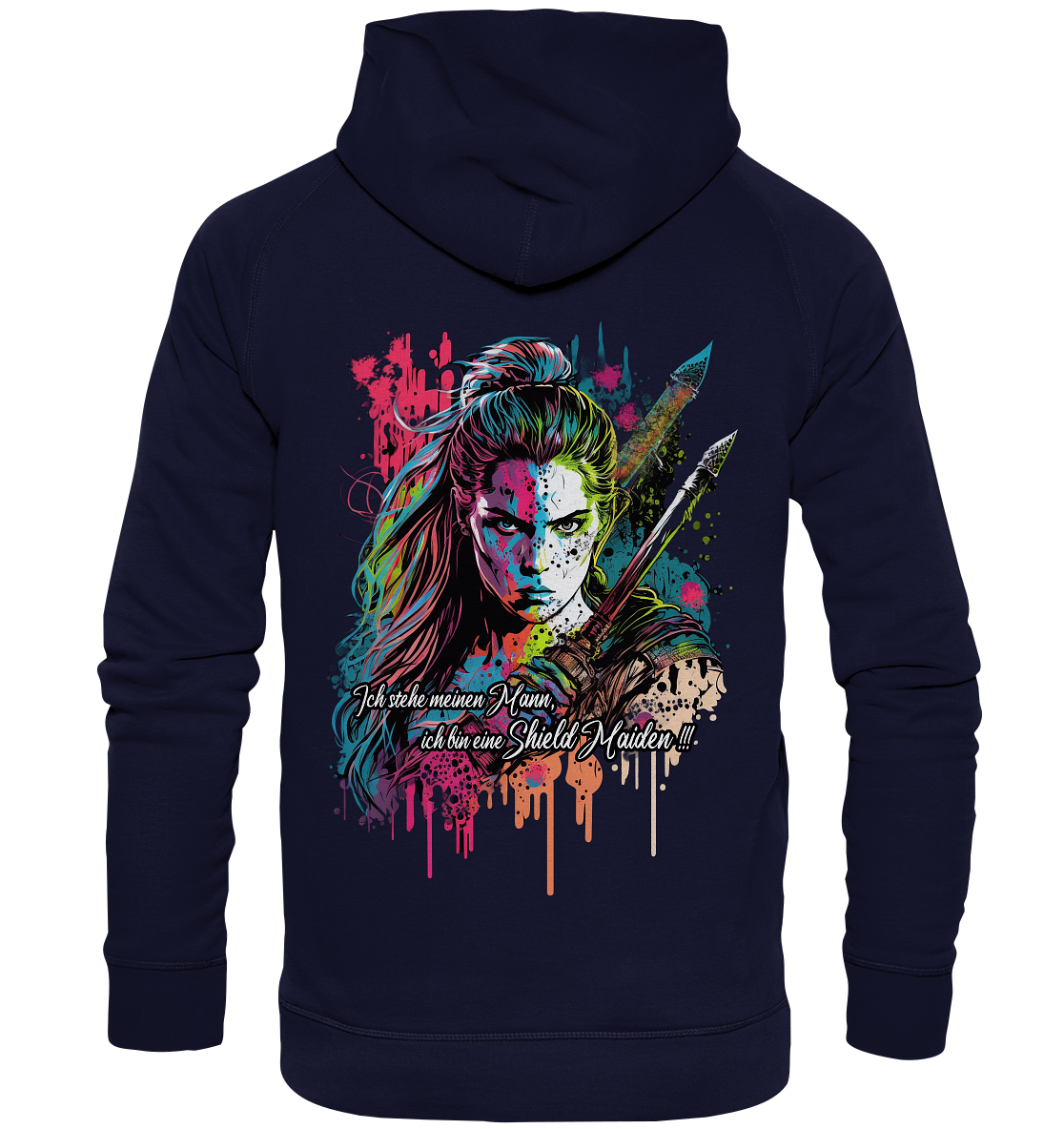 Shield Maiden Ich Stehe Meinen Mann - Basic Unisex Hoodie