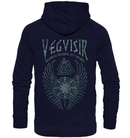 Vegvisir Der Kompass Für Körper, Geist und Seele - Basic Unisex Hoodie