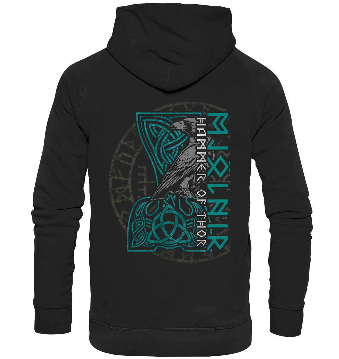 Mjölnir Hammer of Thor - Basic Unisex Hoodie
