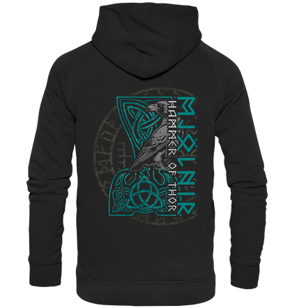 Mjölnir Hammer of Thor - Basic Unisex Hoodie