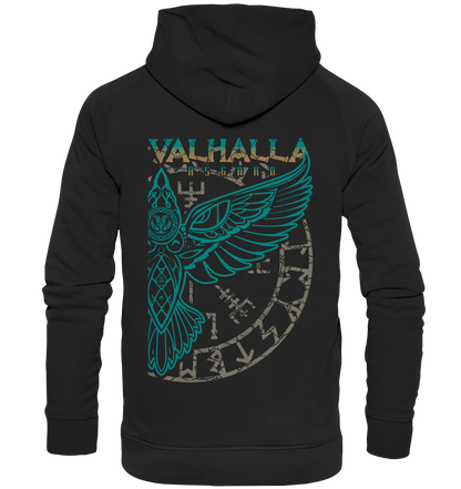 Valhalla Asgard Hugin  - Basic Unisex Hoodie