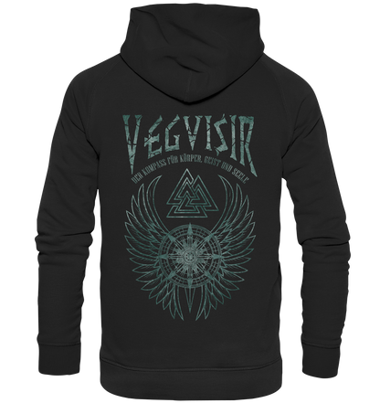 Vegvisir Der Kompass Für Körper, Geist und Seele - Basic Unisex Hoodie