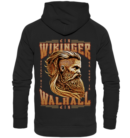 Ein Wikinger Stirbt Nie   - Basic Unisex Hoodie