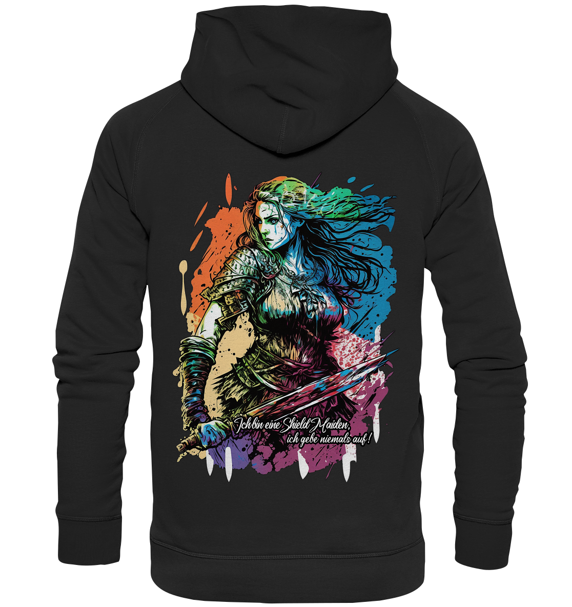 Shield Maiden Gib Nie Auf ! - Basic Unisex Hoodie