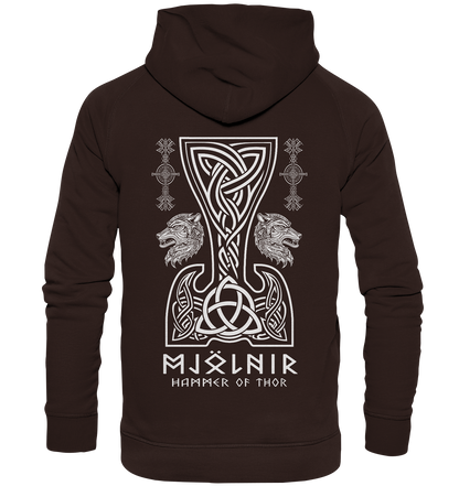 Mjölnir Hammer of Thor - Basic Unisex Hoodie