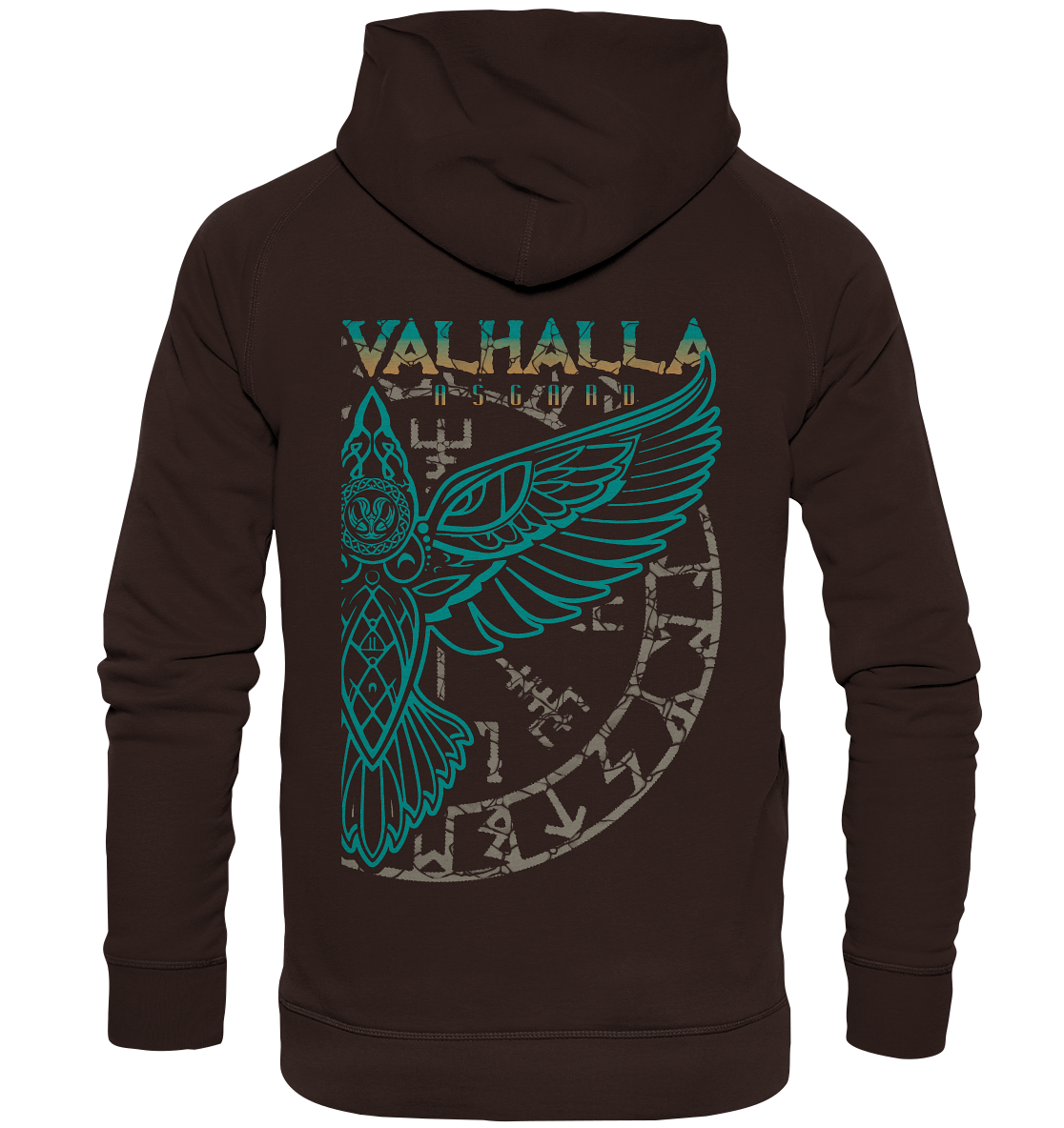 Valhalla Asgard Hugin  - Basic Unisex Hoodie