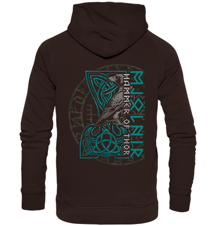 Mjölnir Hammer of Thor - Basic Unisex Hoodie