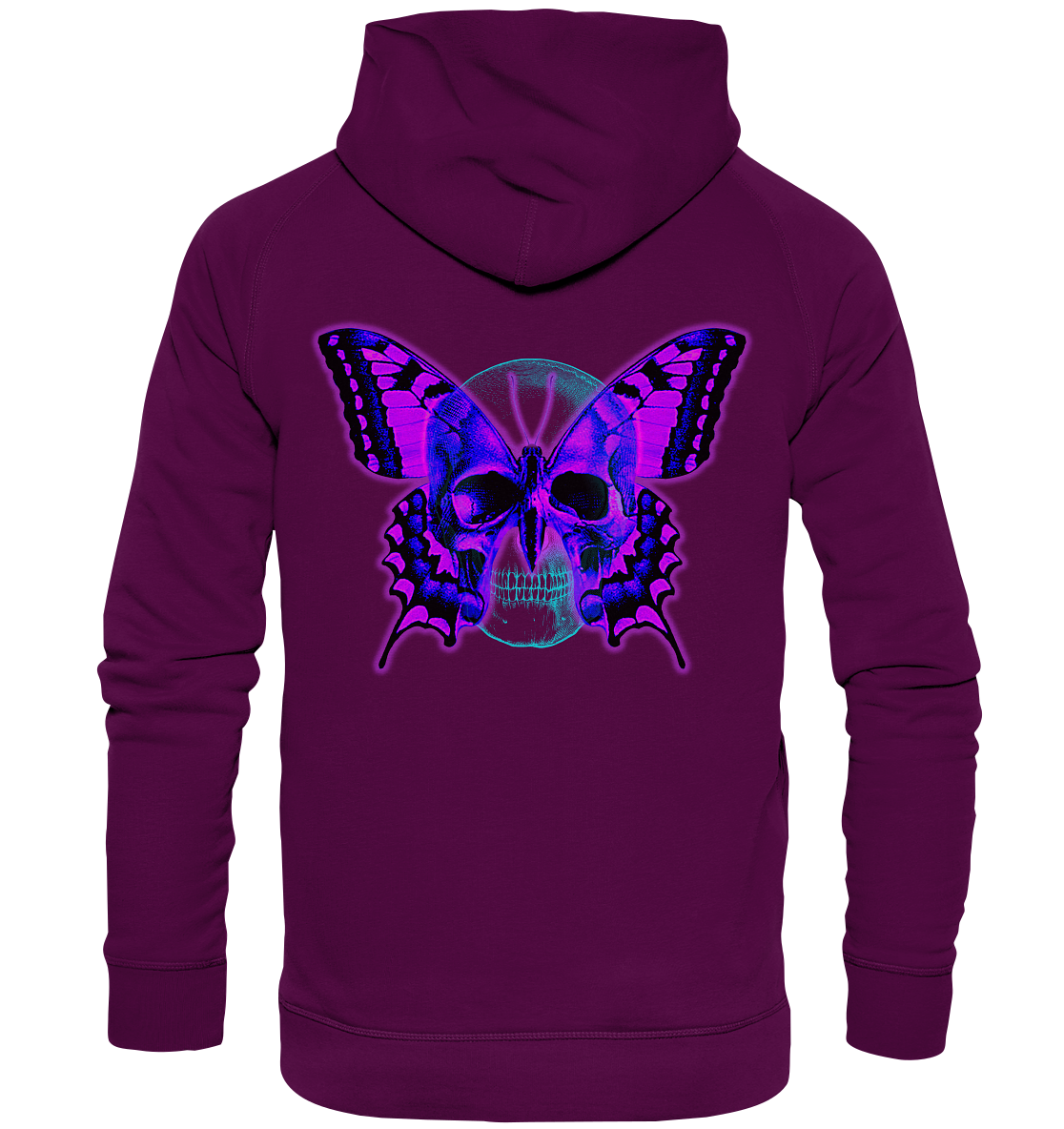 Butterfly Skull - Basic Unisex Hoodie